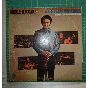 Merle Haggard Okie From Muskogee Capitol Records 12” Vinyl Black